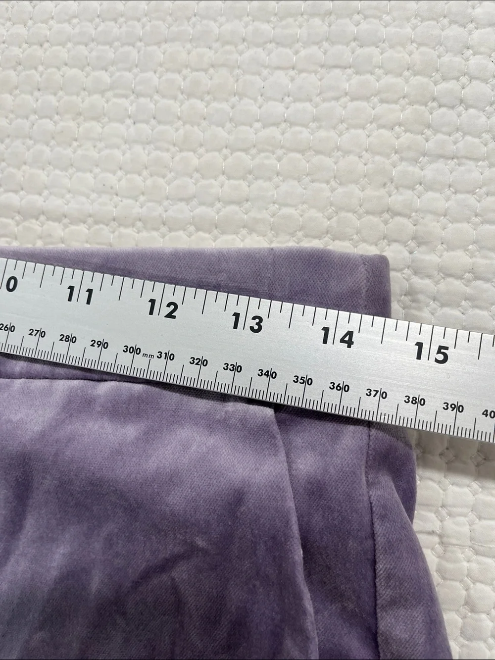 J. Crew Kate 4-Season Pant 2 Tall Dried Violet velvet